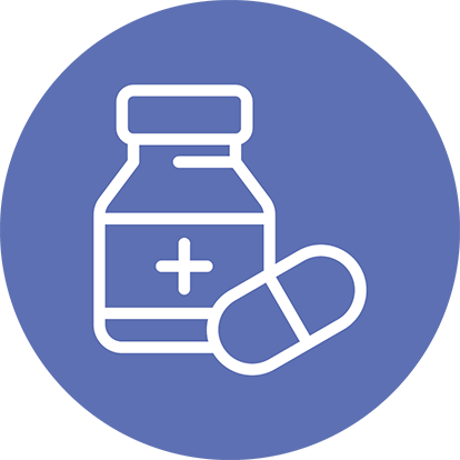 Lab testing icon